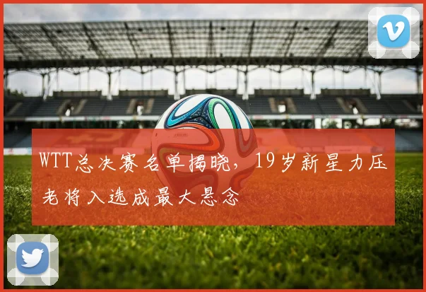 WTT总决赛名单揭晓，19岁新星力压老将入选成最大悬念